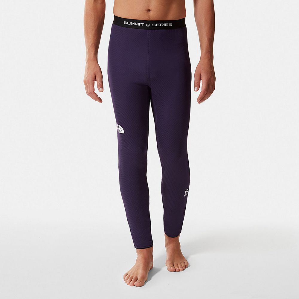 The North Face Pants Mens Australia - The North Face Amk L2 Futurefleece Black Purple Mountaineering